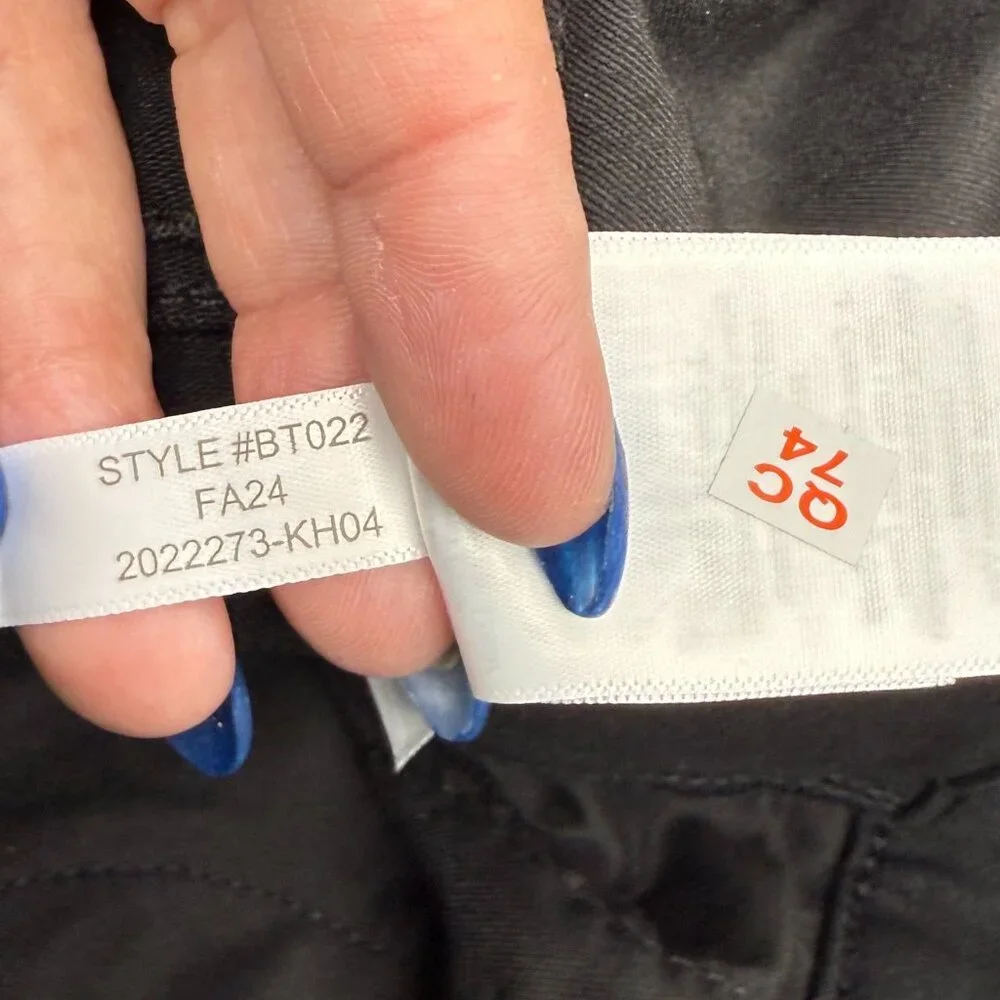 NWOT Women's J. CREW Essential‎ Straight Jean All Day Stretch Black | Size 29